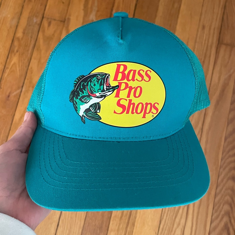 Teal Bass Pro Shops Hat — Size OS